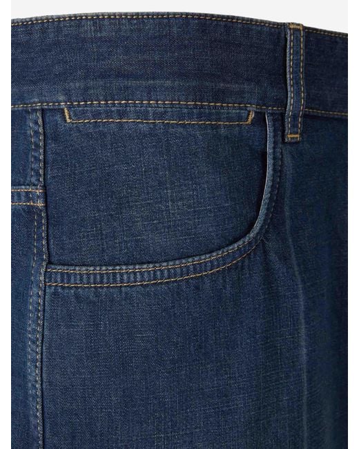 Bermudas Rectas Givenchy de hombre de color Blue