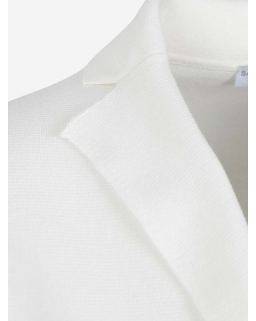 Santa Eulalia White American Cross Knit for men