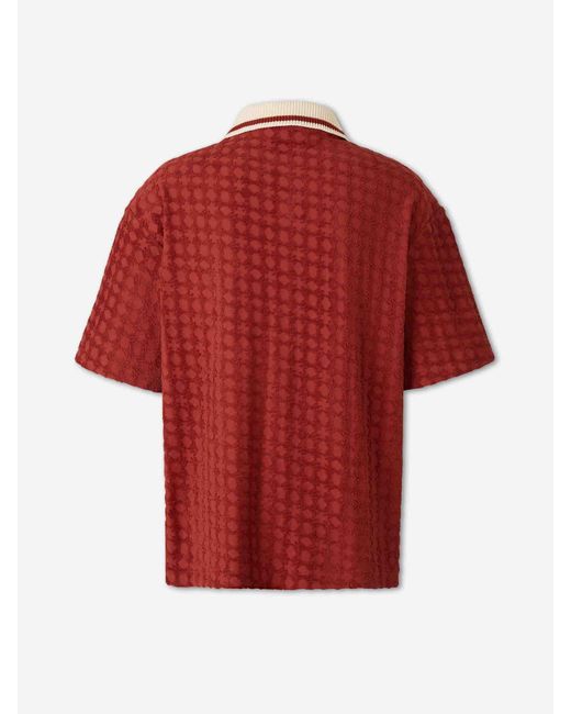 Amiri Red Casual Knit Shirt for men