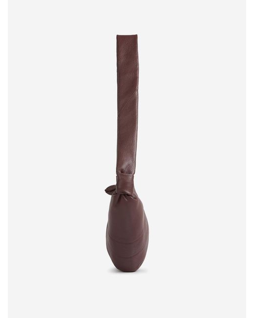 Borsa A Spalla Croissant di Lemaire in Brown