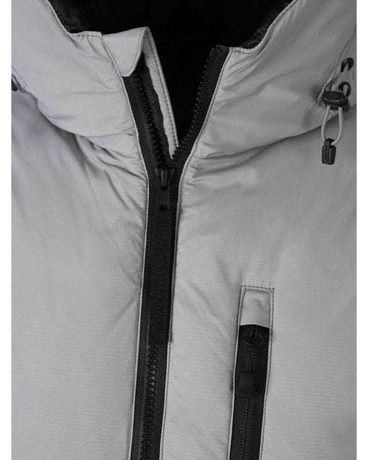 Canada Goose Gray Lodge Polyamide Down Jacket for men