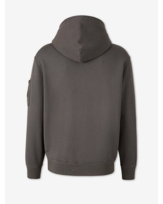 C P Company Gray Lens Hoodie for men