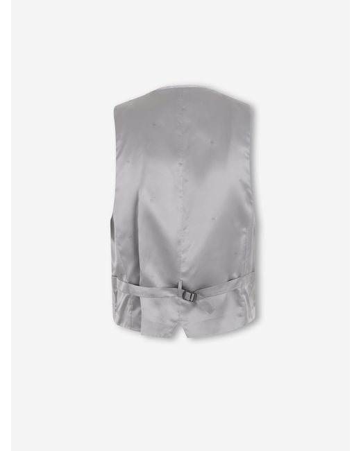 Santa Eulalia Multicolor Classic Crossed Vest for men