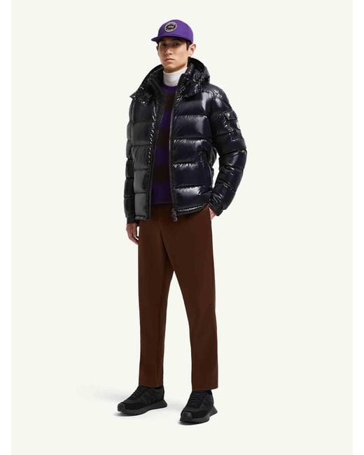 Doudoune Courte Maya Moncler pour homme en coloris Blue
