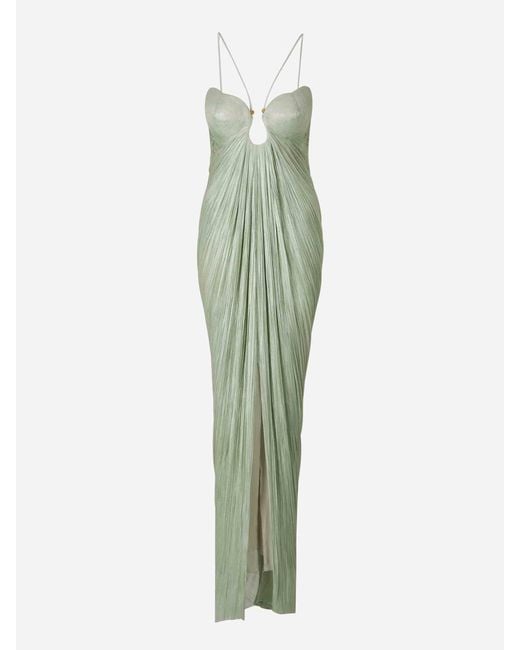 Maria Lucia Hohan Green Lissandra Maxi Dress