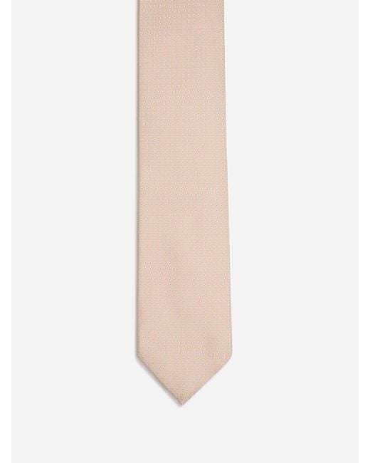 Petronius Natural Silk Floral Tie for men