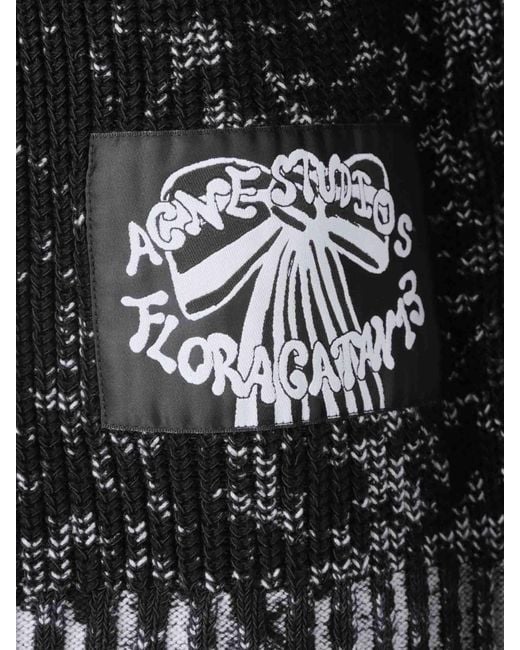 Acne Rundhals-Trikot in Black für Herren