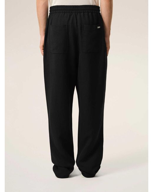 AMI Black Straight Joggers for men