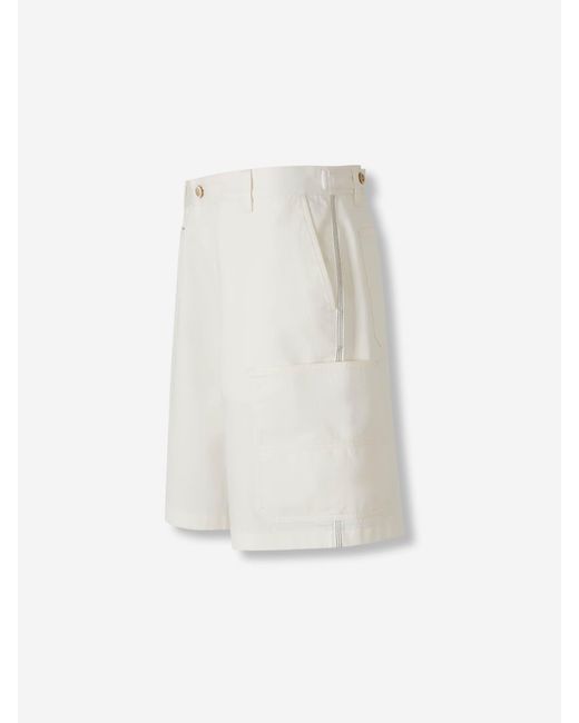 Bermudas Cargo Coton Givenchy pour homme en coloris White