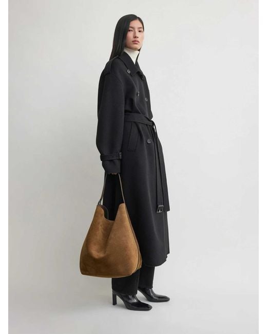 Totême  Brown Maxi Shoulder Bag