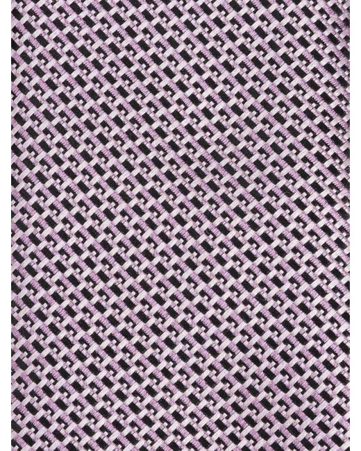 Tom Ford White Textured Tie for men