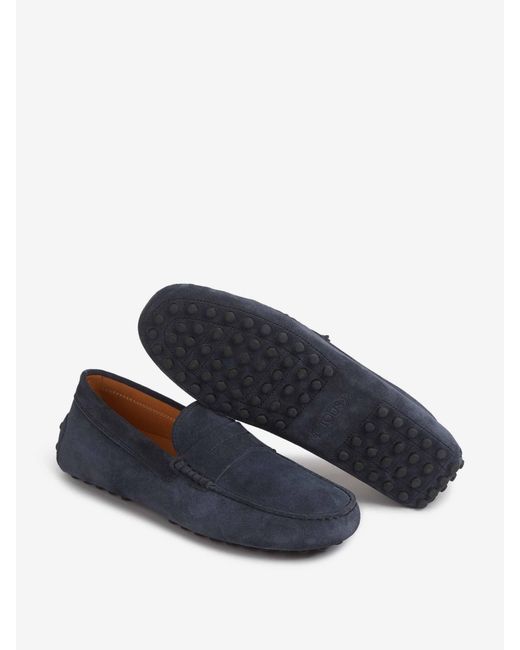 Tod's Blue Gommino Loafers for men