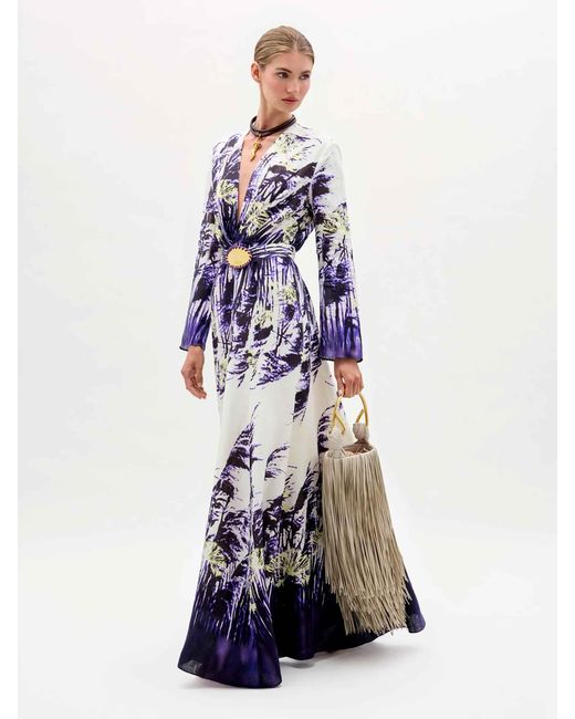 Silvia Tcherassi White Kady Maxi Dress