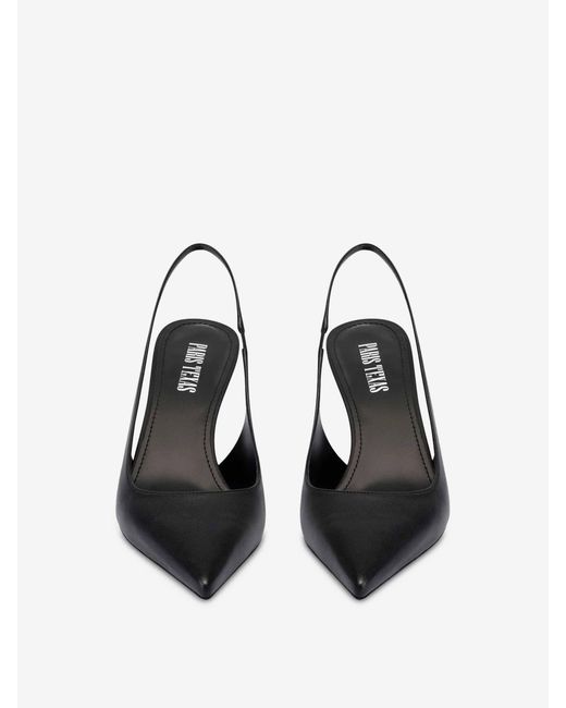 Lidia Slingbacks di Paris Texas in Black