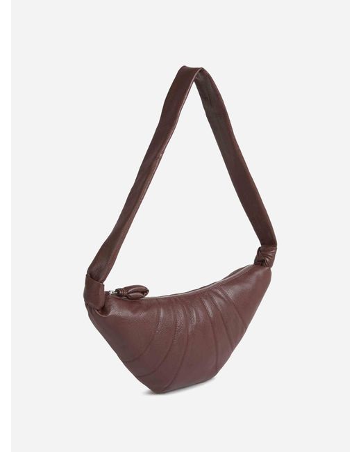 Borsa A Spalla Croissant di Lemaire in Brown