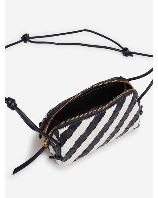 Bottega Veneta White Concert Pouch