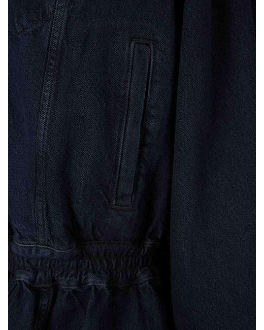 Agolde Blue Rubik Denim Jacket