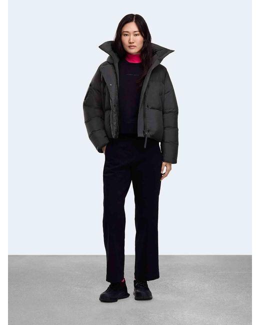Canada Goose Blue Technical Short Down Jacket