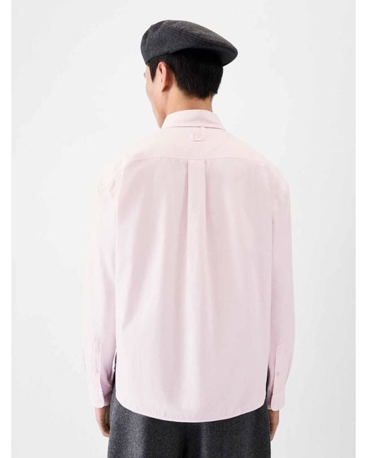 Camisa Simon Algodón Jacquemus de hombre de color Pink