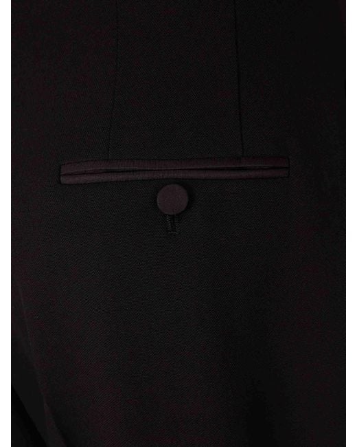Tom Ford Black Wool Dress Trousers