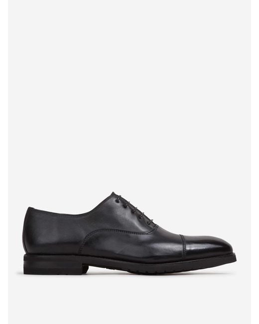 Bontoni White Savoia Leather Shoes for men