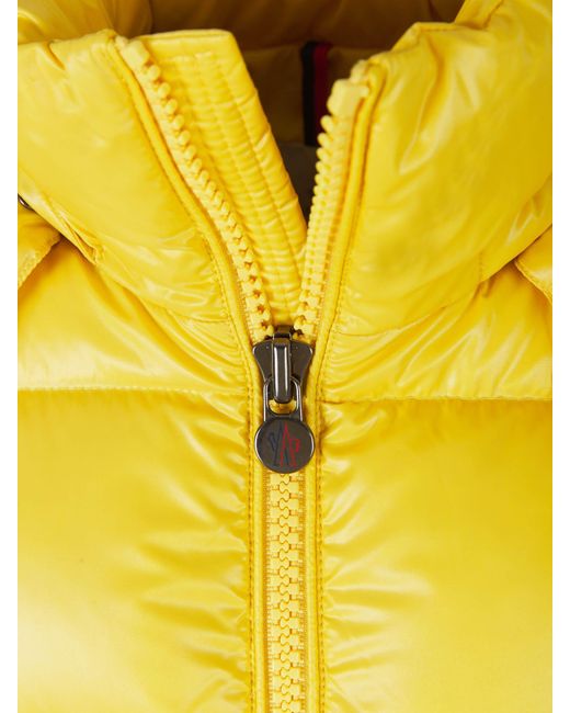 Moncler Maya Quilted Jacket in Yellow for Men | Lyst