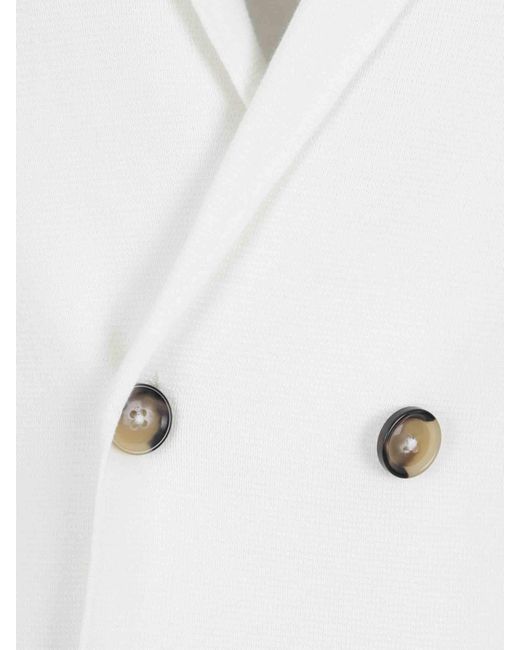 Santa Eulalia White American Cross Knit for men