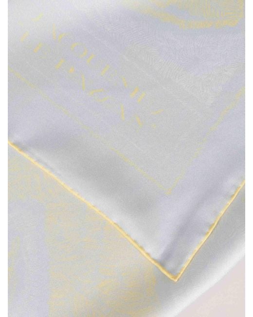 Jacquemus Blue Fular Seda Estampado By
