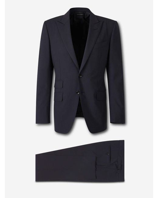Tom Ford Blue O'Connor Straight Suit for men