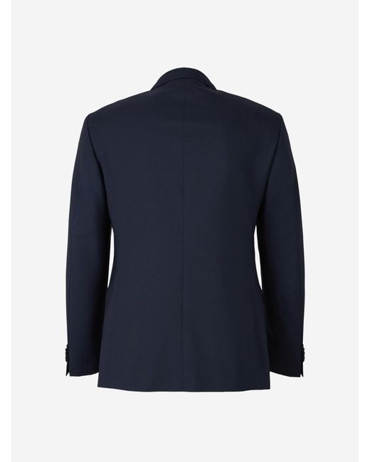 SCABAL® Blue Plain Wool Suit for men