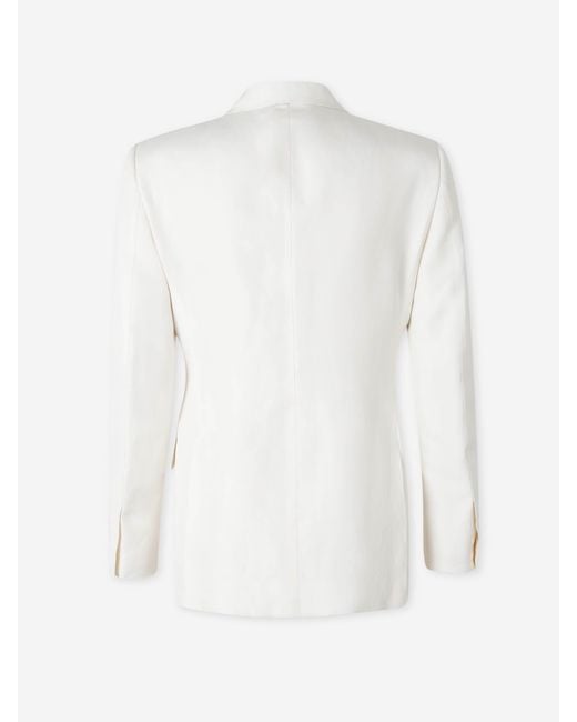 Tom Ford White Blazer Classic Straight for men