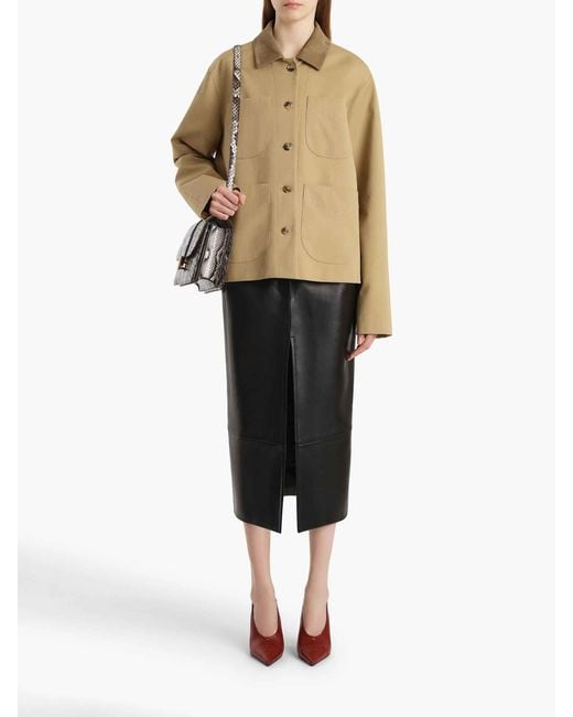 Khaite Natural Wyatt Short Jacket