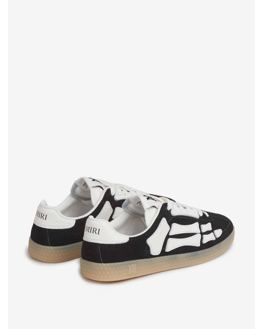 Amiri Black Pacific Bones Sneakers for men