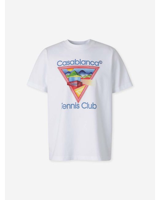 Camiseta Tennis Club Icon Casablanca de hombre de color White