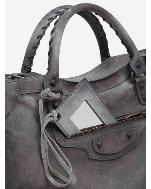 Balenciaga Gray Le City Bag