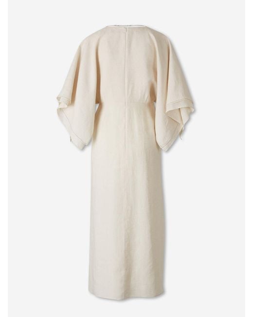 Peserico Natural Midi Dress