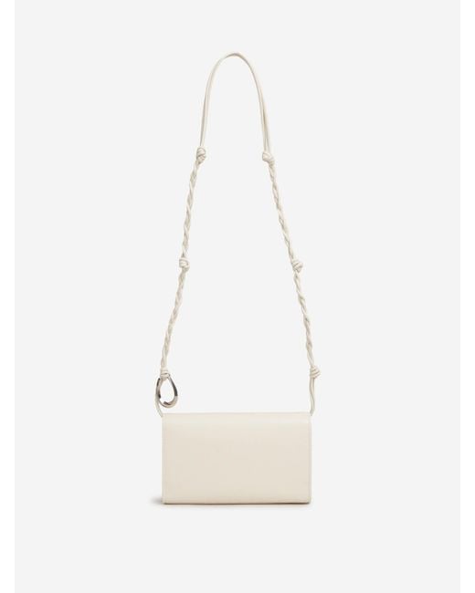 Mini Sac À Nœuds Jil Sander en coloris White