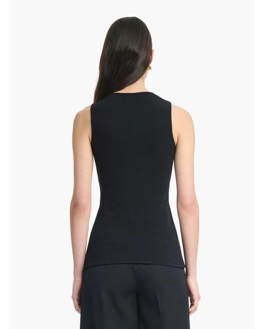 Altuzarra Black Harper's Point Top