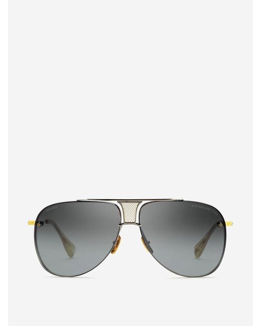 Dita Eyewear Gray Decade-Two Sunglasses for men