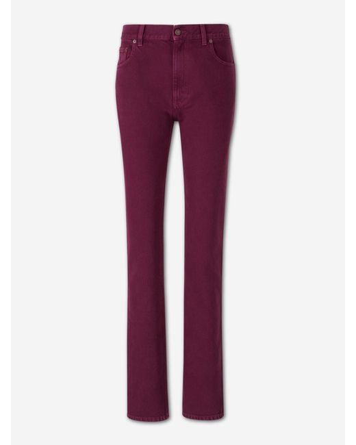 Jeans Slim Chloé de color Purple