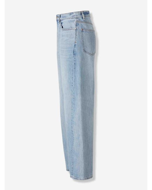Jeans Anchos Vintage Alexander Wang de color Blue