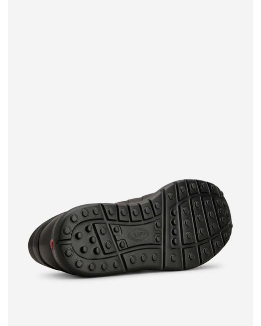 Tod's Black Leather Sneakers for men