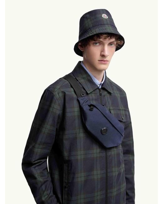 Marsupio Durance di Moncler in Blue da Uomo