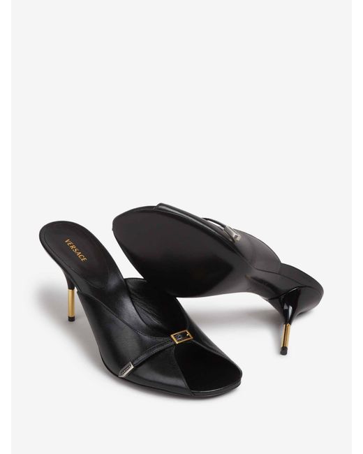 Versace Black Nyx Sandals