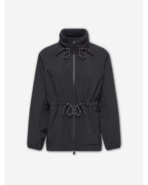 Moncler Blue Soulare Technical Jacket