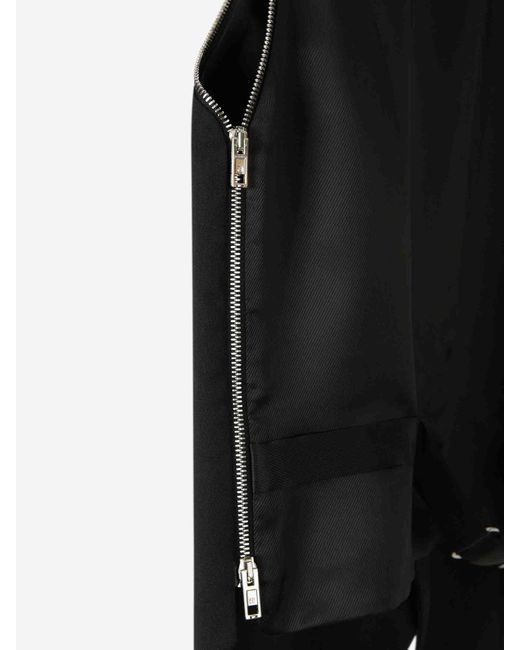 Chaleco Top Cremallera Alexander Wang de color Black