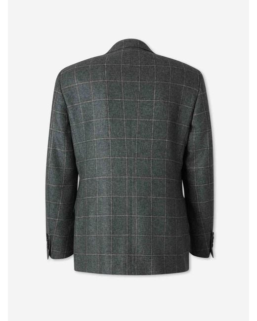 Canali Black Blazer Straight for men