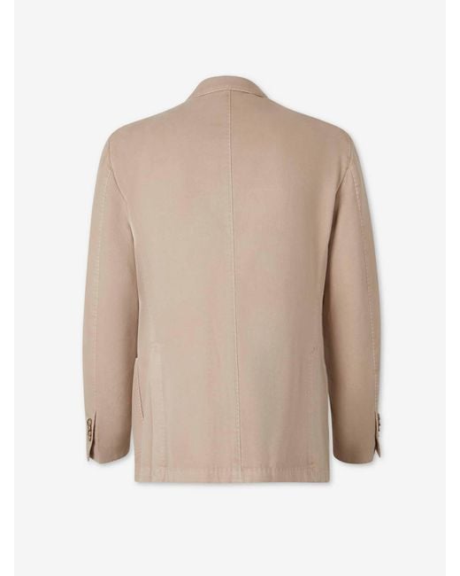 Santa Eulalia Natural Blazer Straight for men