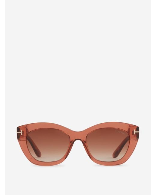 Gafas De Sol Linda Tom Ford de color Pink