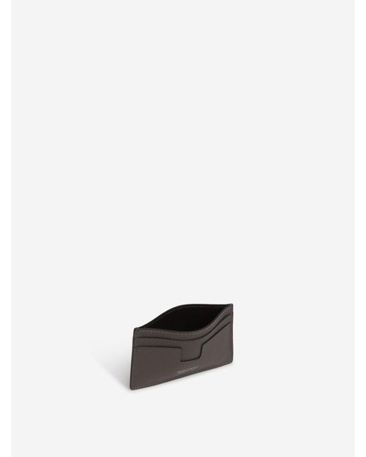 Tom Ford White Leather Card Holder for men